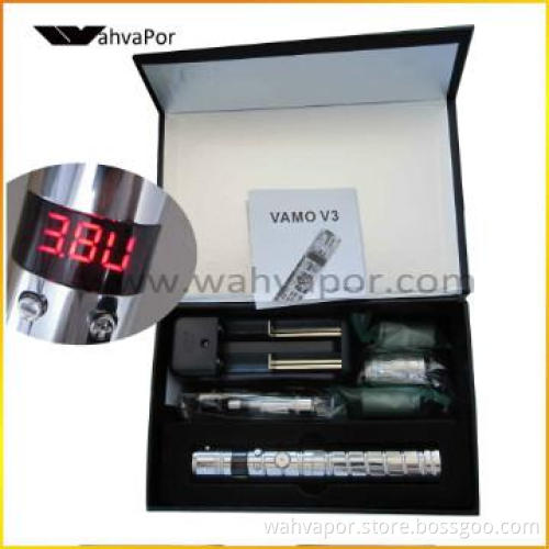 New product vamo v3 e cig ,big battery capacity 3.0-6.0V,